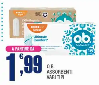 Splendidi e Splendenti O.B. ASSORBENTI offerta