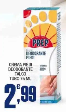 Splendidi e Splendenti PREP Crema Deodorante Piedi offerta