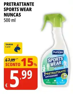 Tigros Pretrattante Sports Wear Nuncas offerta