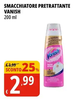 Tigros SMACCHIATORE PRETRATTANTE VANISH offerta
