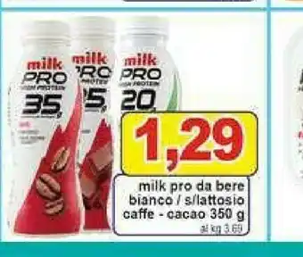 Pewex Milk pro da bere bianco / s/lattosio caffe - cacao offerta