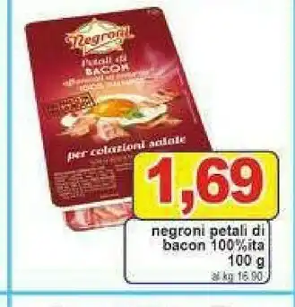 Pewex Bresaola di tacchino in petali 100 g(ml) offerta
