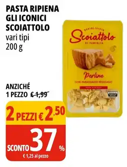 Tigros Pasta ripiena gli iconici scoiattolo offerta