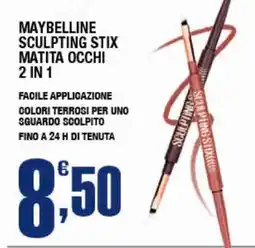 Splendidi e Splendenti MAYBELLINE SCULPTING STIX MATITA OCCHI offerta