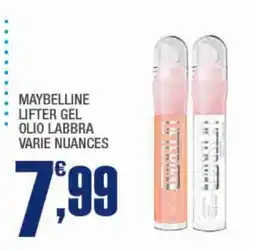 Splendidi e Splendenti MAYBELLINE LIFTER GEL OLIO LABBRA offerta