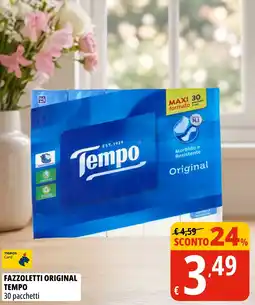 Tigros FAZZOLETTI ORIGINAL TEMPO offerta