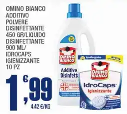 Splendidi e Splendenti Omino Bianco Additivo Disinfettante offerta