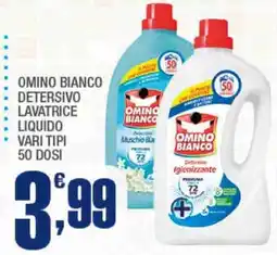 Splendidi e Splendenti Omino Bianco Detersivo Lavatrice Liquido Vari Tipi offerta