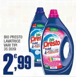 Splendidi e Splendenti bio Presto Lavatrice offerta