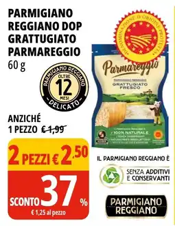 Tigros Parmigiano Reggiano DOP Grattugiato Parmareggio offerta