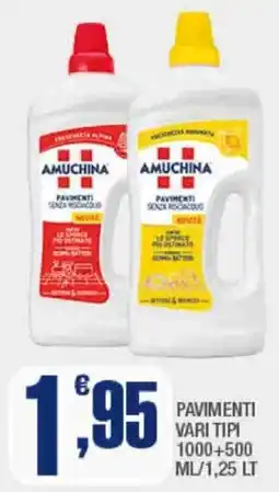 Splendidi e Splendenti Amuchina Pavimenti Senza Risciacquo offerta