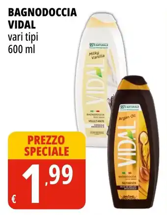Tigros Bagnodoccia Vidal offerta
