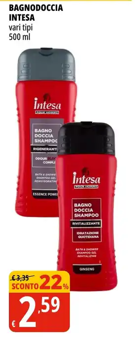 Tigros Bagnodoccia Intesa offerta