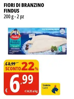 Tigros Fiori di Branzino Findus offerta