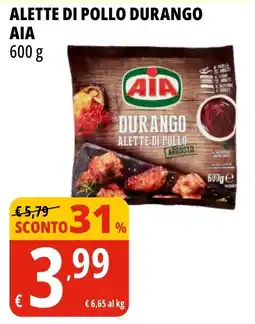 Tigros Alette di pollo Durango AIA offerta