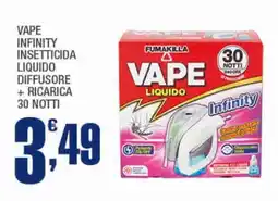 Splendidi e Splendenti Fumakilla Vape Infinity Liquido offerta