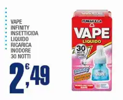 Splendidi e Splendenti Fumakilla Vape Infinity Liquido offerta