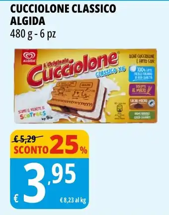 Tigros Cucciolone classico Algida offerta