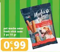 Splendidi e Splendenti pet mucho amor fresh stick cane offerta