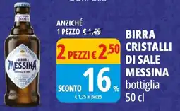Tigros Birra Cristalli di Sale Messina offerta
