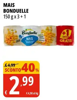 Tigros MAIS BONDUELLE offerta