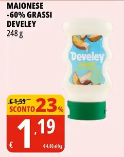 Tigros Maionese Develey offerta