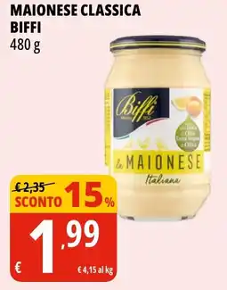 Tigros Maionese Classica Biffi offerta