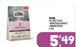 Ayoka Acana cat first feast offerta