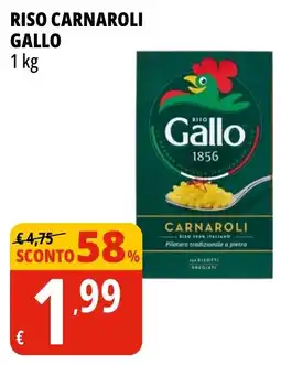Tigros Riso Carnaroli Gallo offerta