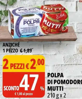 Tigros Polpa di pomodoro Mutti offerta