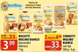 Tigros BISCOTTI MULINO BIANCO offerta