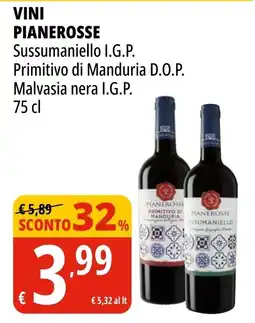 Tigros Vini Pianerose offerta