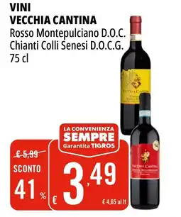 Tigros Vini Vecchia Cantina offerta