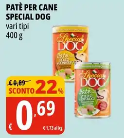 Tigros Patè per cane Special Dog offerta