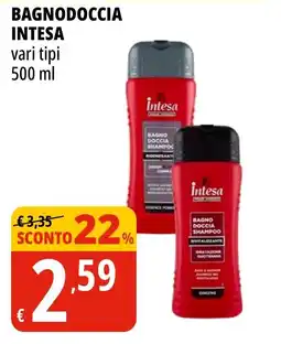 Tigros Bagnodoccia Intesa offerta