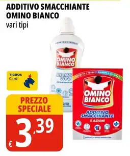 Tigros Additivo smacchiante Omino Bianco offerta