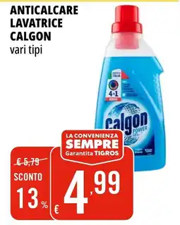 Tigros Anticalcare lavatrice Calgon offerta