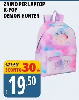 Tigros ZAINO PER LAPTOP K-POP DEMON HUNTER offerta