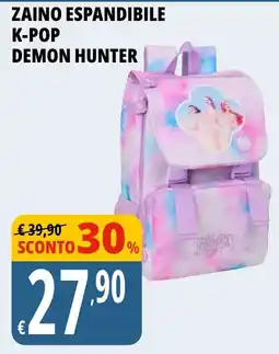Tigros ZAINO ESPANDIBILE K-POP DEMON HUNTER offerta