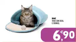 Ayoka Imac tana con sisal e crinkel offerta