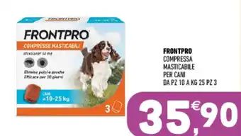 Ayoka Frontpro compresse masticabili per cani offerta