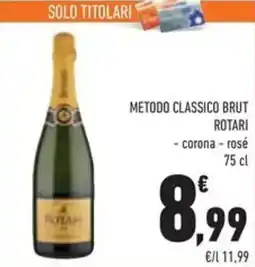 Conad Metodo classico brut Rotari offerta