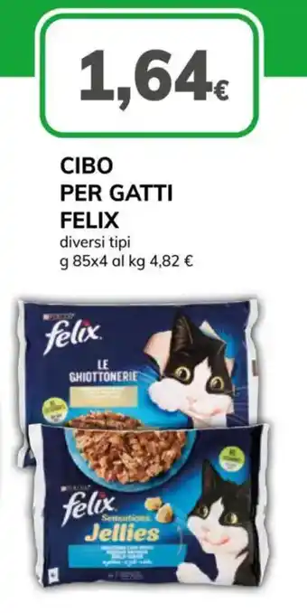 Basko CIBO PER GATTI FELIX offerta