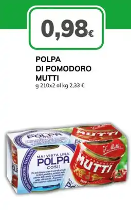 Basko Polpa di pomodoro Mutti offerta