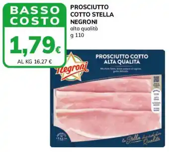 Basko Prosciutto cotto Stella Negroni offerta