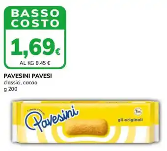 Basko Pavesini Pavesi classici, cacao offerta