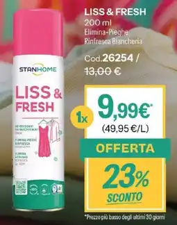 Stanhome LISS & FRESH STANHOME offerta