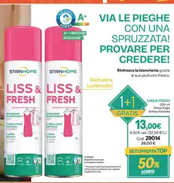 Stanhome STANHOME LISS & FRESH offerta