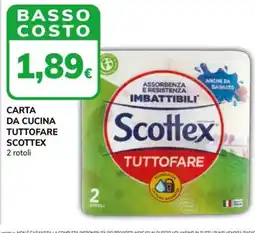 Basko Carta da cucina Tuttofare Scottex offerta