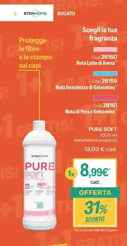 Stanhome Pure soft stanhome offerta